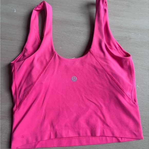 Lululemon Align Tank -Hot Pink - Picture 2 of 2